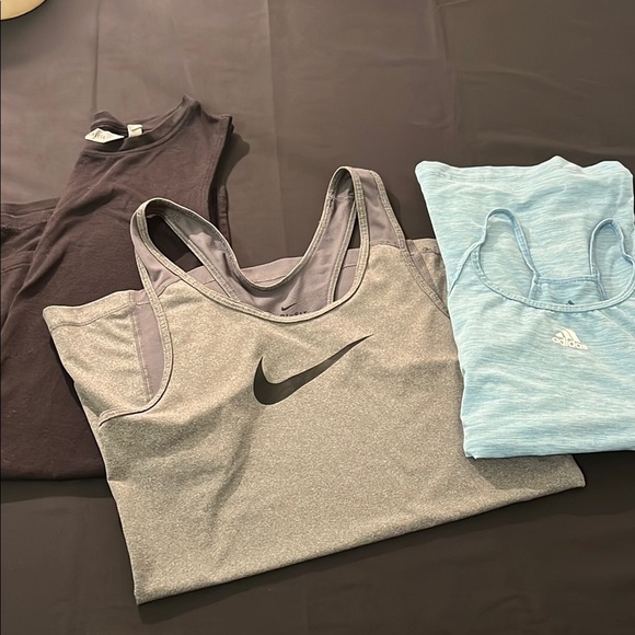 Nike, Athleta, Adidas Tops - Tank Top Athletic Bundle (Nike, Athleta, Adidas), Women’s Medium